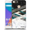 Picasee silikónový prehľadný obal pre Xiaomi Mi A1 Global - Black & White geometry