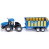 Siku Farmer Traktor New Holland s prívesom Joskin 1:50