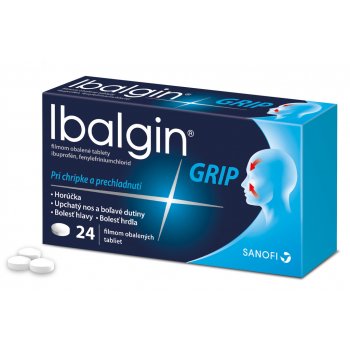 Ibalgin Grip tbl.flm.24 x 200 mg/5 mg