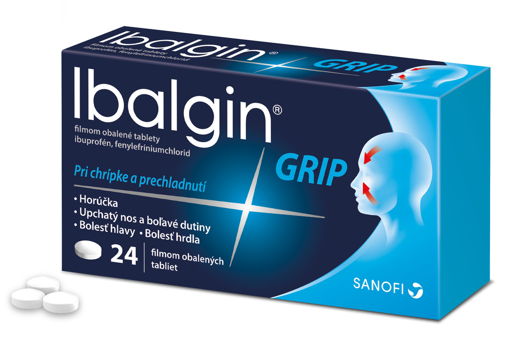 Ibalgin Grip tbl.flm.24 x 200 mg/5 mg od 4,15 € - Heureka.sk
