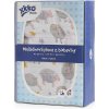 XKKO XKKO Organic Biobavlnená plienka 120 x 120 Dreamy Sheeps
