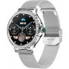 Lige Inteligentné hodinky LUMINA Crystal NX19 Fit / strieborné 660519