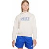 Nike SPORTSWEAR Dievčenská mikina, biela, M
