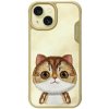 Kryt Nimmy Case Big Eyed Pet 2.0 Cat iPhone 15 Khaki