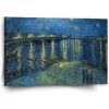 Sablio Obraz Hviezdna noc nad Rhônou - Vincent van Gogh - 60x40 cm