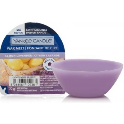 Yankee Candle vonný vosk do aromalampy Lemon Lavender 22g