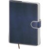 Flip A5 týždenný 2026 modro/biely