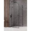 New Trendy EXK-1560 AVEXA BLACK obdĺžnikový sprchový kút 80 x 70 cm, ľavý 80 x 70 cm čierna
