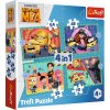 Puzzle TREFL Já, padouch 4: Šílení Mimoni 4v1 (35, 48, 54, 70 dílků) (34648)