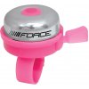 FORCE zvonček KLASIK Fe / plast 22,2mm, ružový