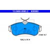 Sada brzdových platničiek kotúčovej brzdy ATE 13.0460-5950.2