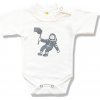 BABY´S WEAR Kojenecké body krátky rukáv Kozmonaut