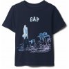 GAP Baby tričko s logem Tmavě modrá - 2YRS
