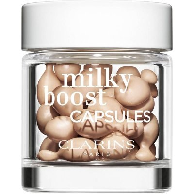 Clarins Milky Boost Capsules rozjasňujúci make-up kapsuly odtieň 03 30x0,2 ml