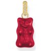 Thomas Sabo PE967 414 10 Large gold-plated red Goldbears pendant w. stones
