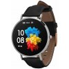 Garett Smartwatch Verona strieborné, čierny remienok
