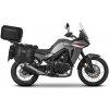 Kompletná sada sedlových tašiek SHAD TERRA TR40 a hliníkového 55L vrchného kufra, vrátane montážnej sady SHAD HONDA TRANSALP 750