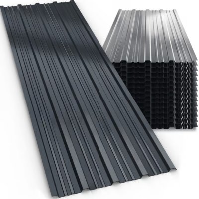 Gardebruk Trapézový plech Aron 110 x 46 cm antracit 109612 14 ks