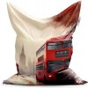 Sablio Sedací vak Classic Londýn Double-decker 200x140 cm
