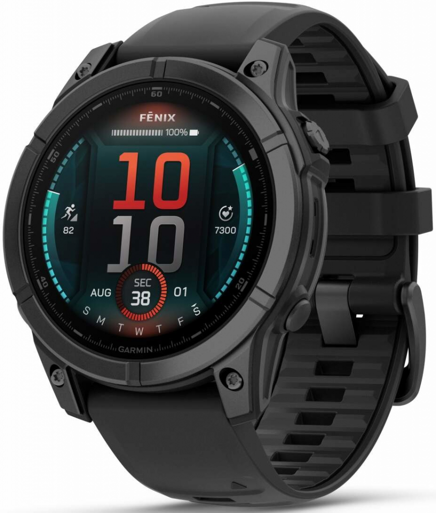 Garmin Fenix E 47mm Stainless Steel Slate Gray/Black 010-03025-01
