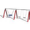 Playground System Reťazová trojhojdačka celokovová 2 + hniezdo - B (v.p. 1,5 m)