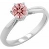 Eppi Zásnubný prsteň s certifikovaným fancy pink lab grown diamantom Sati RE33106