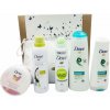 Dove Taška deodorant 150ml+telový balzam 150ml+telová pena 250ml+šampón+telový krém 298g