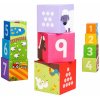 Bigjigs Toys Didaktická farma s kockami