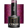 OCHO NAILS Hybridný lak na nechty červený 209 -5 g