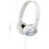 Sony MDR-ZX310APW, handsfree biela slúchadlá