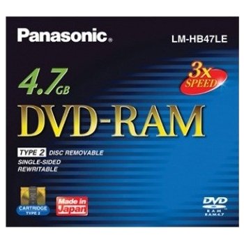 Panasonic DVD-RAM 4,7GB 3x od 3,3 € - Heureka.sk