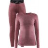 Dámska funkčná súprava CRAFT Core Wool Merino červená XL