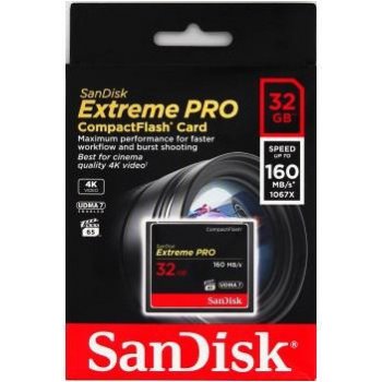 SanDisk Extreme Pro CompactFlash 32GB SDCFXPS-032G-X46