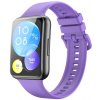 VSETKONAMOBIL 45150 BUTTERFLY Silikónový remienok Huawei Watch Fit 2 fialový