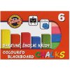 KOH-I-NOOR Krieda školská farebná 6ks