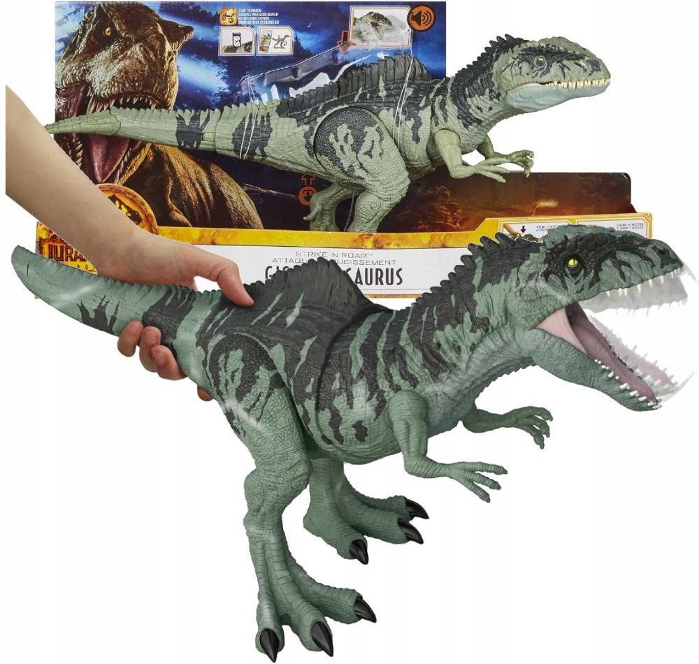 Mattel Jurský Park Dominion akční Strike N\' Roar Giant Dino