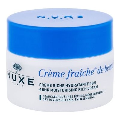 Nuxe Creme Fraiche de Beauté 48HR Moisturising Rich Cream - Denný hydratačný pleťový krém 50 ml