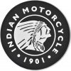 Moto nášivka Indian Motorcycle BW XXL na chrbát 24 cm