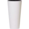 Kvetináč 25cm TUBUS SLIM DTUS250S-S449 biely plastový PROSPERPLAST