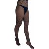 pančuchy PAMELA MANN - Flaming Net - Black - PM1087