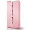Nábytek PEGAS Kancelářská kovová skříň na dokumenty pudrově růžová: Fresh Style JAN H, 900 x 1950 x 400 mm