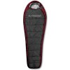 TRIMM ARKTIS Múmiový spací vak, čierna, 210 cm - ľavý zips