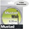 MUSTAD Mustad spletaná šnúra Wish Braid ML022, 110m priemer 0,18mm, nosnosť 17,3kg
