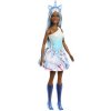 Mattel Barbie Rozprávková víla jednorožec modrá