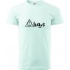Harry - Always - Klasické pánske tričko vyššej gramáže - XL ( Frost )