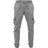 Nohavice Urban Classics Cargo Jogging - sivé, S