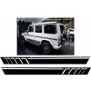 KITT Side Decals Sticker Vinyl Matte Black suitable for MERCEDES G-class W463 (1989-2017)