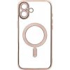 Kryt na mobil WG Magic Eye MagSafe na Apple iPhone 16 Plus (12929) zlatý/priehľadný