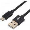 EverActive USB-A - microUSB USB kabel 0,3 m černý (CBB-0,3 MB)