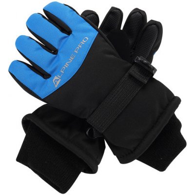 Alpine Pro Lordo detské rukavice s membránou Modrá/Tyrkysovo modrá